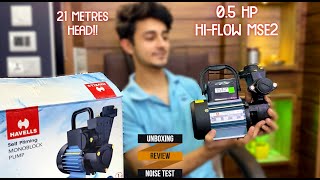 Havells Monoblock Water Pump 05HP Review  Electrical Unboxing [upl. by Beltran]