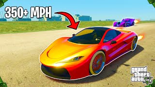 How To Do The FASTEST VEHICLE SPEED GLITCH In GTA 5 Online Go Over 350 MPH [upl. by Shu]