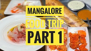 Mangalore വേറെ Level ആണേ 🔥 Mangalore food trip part 1 [upl. by Destinee]