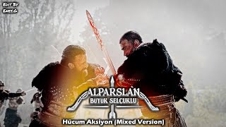 Alparslan Büyük Selçuklu Müzikleri  Hücum Aksiyon Mixed Version [upl. by Enetsirk]