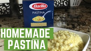 Homemade Pastina  Cooking With Janet Bari [upl. by Yrret832]