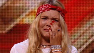 Louisa Johnson  quotWhos Loving Youquot Audition  The X Factor UK 2015 [upl. by Skerl]