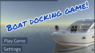 Boat Master Boat Docking Sim [upl. by Atinnek]