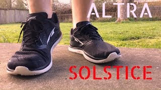 Altra Solstice amp Comparison to Escalante [upl. by Tollman]