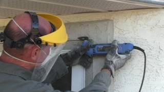 How To Replace A Window In A Stucco Wall [upl. by Kruse]