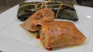 How to make Puerto Rican Pasteles de Guineo [upl. by Eissert]