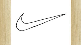 COMO DESENHAR O LOGO DA NIKE [upl. by Assenat]