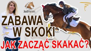 Jak zacząć skakać konno  czyli zabawa w skoki [upl. by Ellimak934]