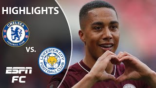 Youri Tielemans scores a WORLDY as Leicester City downs Chelsea  FA Cup final highlights  ESPN FC [upl. by Noval]