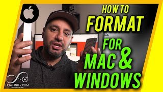 How to Format a Hard Drive for MAC and PC [upl. by Materi481]