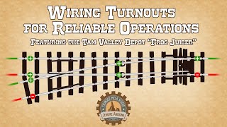 Wiring Turnouts for Reliable Operations [upl. by Ecirtemed]