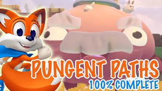 quotPungent Pathsquot 100 Complete  New Super Luckys Tale [upl. by Marley]