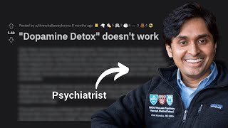 Psychiatrist Debunks Dopamine Fasting  Dr K Explains [upl. by Alliuqa377]