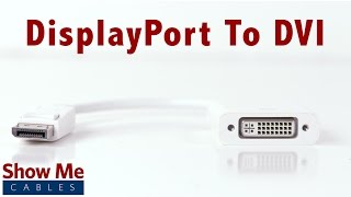 High Definition DisplayPort to DVI Adapter  Makes Video Easy 2918 [upl. by Iaht]