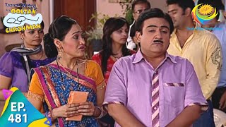 Taarak Mehta Ka Ooltah Chashmah  Episode 481  Full Episode [upl. by Eleirbag503]