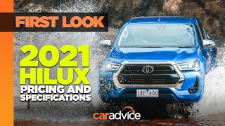 2021 Toyota HiLux Price and Specification  CarAdvice [upl. by Dibbell856]