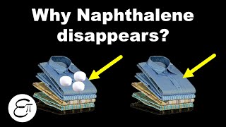 Why do Naphthalene Balls disappear with time without leaving any solid  for Class 9 in HINDI [upl. by Ahter]