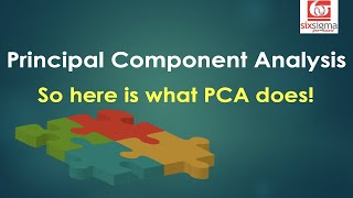 Principal Component Analysis PCA  Cant get simpler [upl. by Jollanta478]