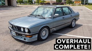 BMW E28 Overhaul  How Does It Drive [upl. by Edmund]