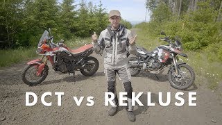 Honda DCT vs Rekluse Auto Clutch  Eliminate Stalling [upl. by Hedve331]