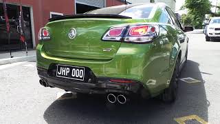 Holden VF SSV  Di Filippo DPE 3quot cat back exhaust [upl. by Herta]