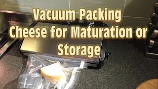 Vacuum Packing Cheese for Maturation or Storage [upl. by Brandes]