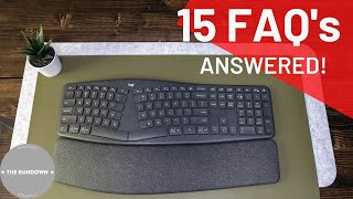 Logitech ERGO K860  Keyboard FAQs [upl. by Sato275]