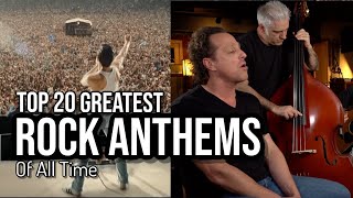 TOP 20 ROCK ANTHEMS OF ALL TIME [upl. by Byrn]