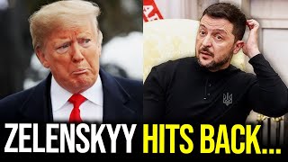 Zelenskyy HITS TRUMP BACK with Hilarious Troll [upl. by Amikehs]