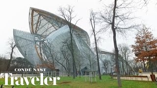 Paris’s Best New Museum The Foundation Louis Vuitton  Condé Nast Traveler [upl. by Whitelaw]