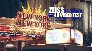 Sony Zeiss Vario Tessar T FE 2470mm f40 ZA OSS Lens 4K Video Test Shot it in Las Vegas [upl. by Gleason38]