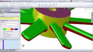 Complex Mold Split Using SolidWorks [upl. by Lark553]