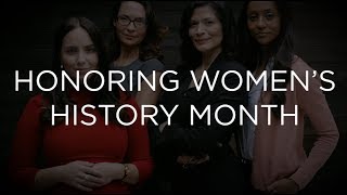 Honoring Womens History Month [upl. by Carhart]