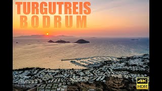 Turgutreis Bodrum Drone 4K [upl. by Atsyrk]