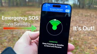 iOS 16  Emergency SOS via Satellite is Out [upl. by Alidia]