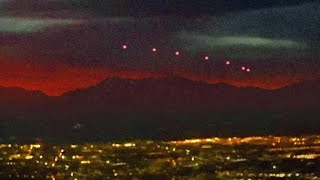 The Phoenix Lights 1997 March 13 UFO flash over Arizona USA [upl. by Agosto]