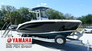 2021 Yamaha 252 FSH Sport Why buy a jet boat [upl. by Yared807]