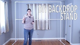 DIY PVC Backdrop  Party Planning How Tos [upl. by Aloel125]