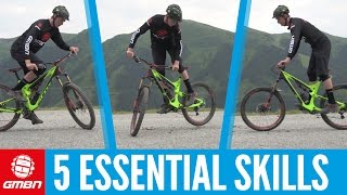 Five Essential Skills To Master On Your Mountain Bike [upl. by Surdna]