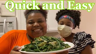 Fresh Sautéed Green Beans  Quick and Easy Recipe [upl. by Negaem]