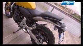 Honda Hornet 600 Bike Test [upl. by Airalav]