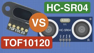 Laser vs Ultrasonic  TOF10120 vs HCSR04 [upl. by Bigg781]