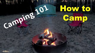 Camping 101 for Beginners  Useful Knowledge [upl. by Munroe]