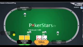 Comment gagner un tournoi de poker  Regardez les pro buy in 200€  partie commentée [upl. by Parent980]