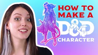 How to Make a Character in Dungeons amp Dragons [upl. by Florri]