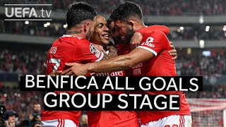 BENFICA All Group Stage GOALS [upl. by Carie]