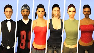 ¿Dónde encontrar TODAS LAS NOVIAS DE CJ GTA SAN ANDREAS [upl. by Mallory]