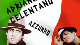 Adriano Celentano  Azzurro Original HQ with lyrics [upl. by Anicnarf418]