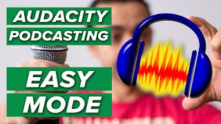 How to Record and Edit a Podcast in Audacity Complete Tutorial [upl. by Ajiak537]