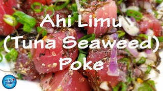 Poke Recipe  Ahi Poke with Seaweed Limu [upl. by Ydoc438]